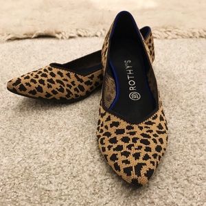 Rothy’s • The Point • Leopard • 10M